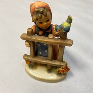 Vintage Hummel Figurine Goebel West Germany Signs of Spring Bee Marked Signed